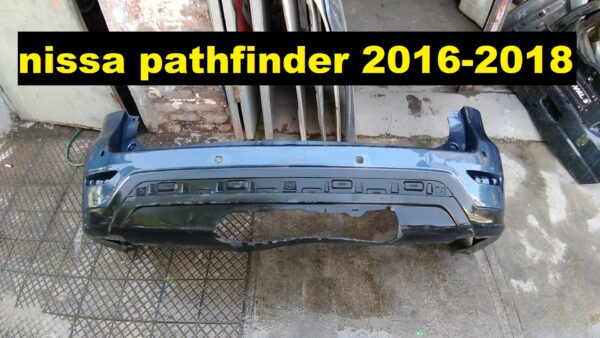 Parachoque trasero nissan pathfinder 2016 - 2018