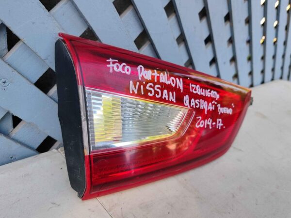 Foco trasero izquierdo de portalón Nissan Qashqai 2015 - 2017 - Imagen 2