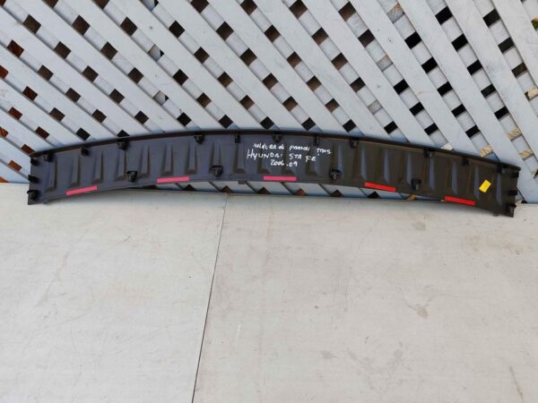 Moldura de parachoque trasero Hyundai Santa Fe 2006 - 2010 - Imagen 5