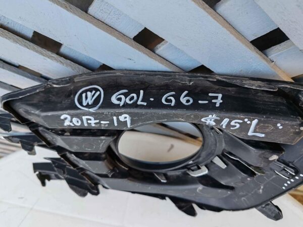 Tapa de neblinero izquierdo Volkswagen Gol G7 2016 - 2018 - Imagen 7