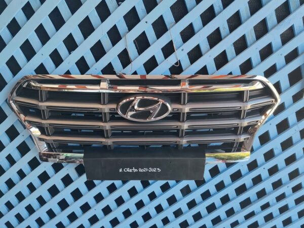 Máscara Hyundai Creta cromada 2021 - 2023 - Imagen 4