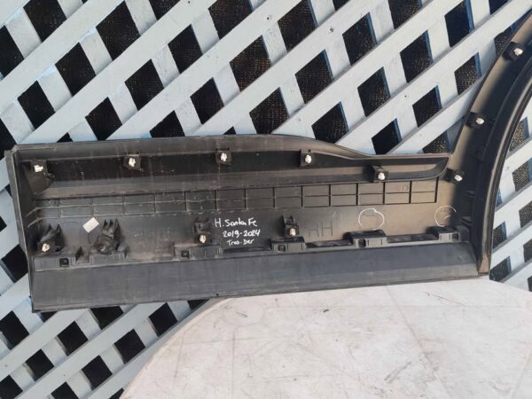 Moldura de puerta trasera derecha Hyundai Santa Fe 2019 - 2024 - Imagen 6