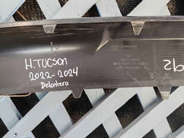 Moldura inferior de parachoque delantero Hyundai Tucson 2022 - 2024 - Imagen 6