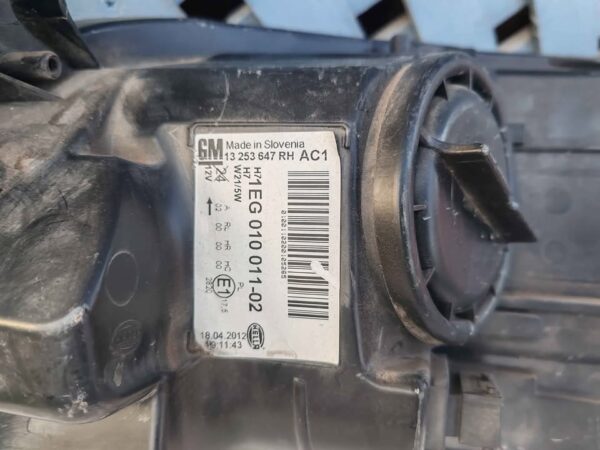 Óptico derecho Opel Astra Enjoy 2010 - 2013 - Imagen 8