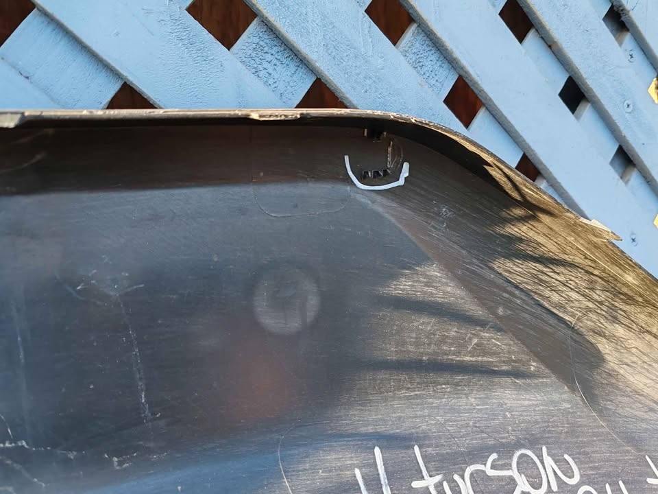 Moldura de parachoque trasero Hyundai Tucson 2022 - 2024 - Imagen 8