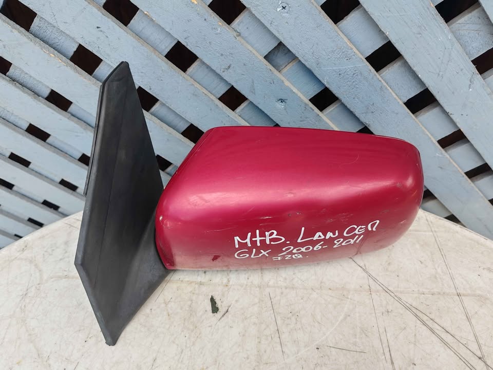 Espejo izquierdo Mitsubishi Lancer GLX 2006 - 2011 sin luneta - Imagen 2