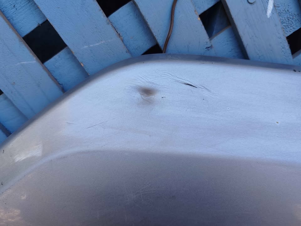 Moldura de parachoque trasero Hyundai Santa Fe 2016 - 2018 - Imagen 4